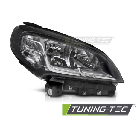 Osvetlenie HEADLIGHT RIGHT SIDE BLACK TYC fits FIAT DOBLO 14-22 | race-shop.si