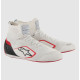 FIA Race shoes Alpinestars Supertech, white/red/black