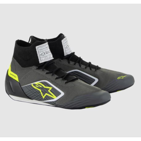 Čevlji FIA Race shoes Alpinestars Supertech, gray/fluo yellow | race-shop.si