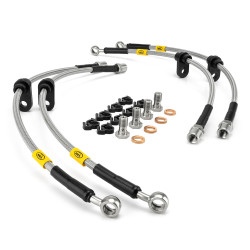 Teflonska zavorna cev z opletom HEL Performance za BMW serije 3 E46, 99- 01 318Ci 1,9