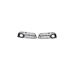 Fog light covers for Audi A5 8T Gloss Black