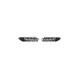 Body kit a vizuálne doplnky Fog light covers for Audi A6 C7 Allroad Gloss Black | race-shop.si