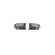 Body kit a vizuálne doplnky Fog light covers for Audi A6 C8 Gloss Black | race-shop.si