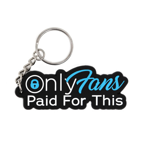 Ključavnice PVC rubber keychain "OF Paid for This" | race-shop.si
