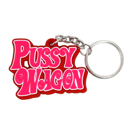Ključavnice PVC rubber keychain "PussyWagon" | race-shop.si