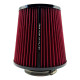 Univerzalni zračni filtri RACES Motorsport Universal Air Filter (height 175mm) - RED | race-shop.si
