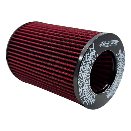 Univerzalni zračni filtri RACES Motorsport Universal Air Filter (height 250mm) - RED | race-shop.si