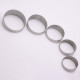 Ravne redukcije RACES Stainless steel sawtooth exhaust pie-cut angle segment - 51mm | race-shop.si