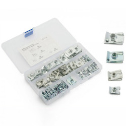 RACES set of lug nut spire clips - 50pcs