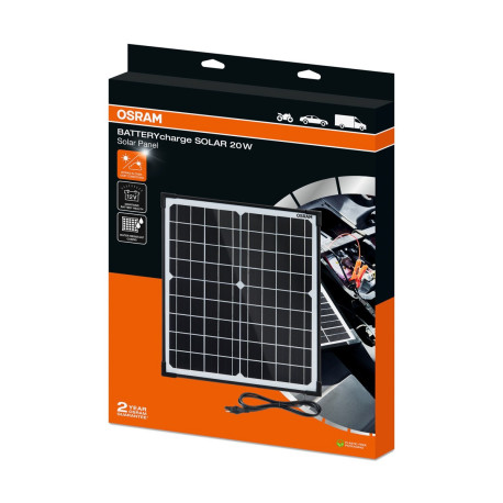Polnilniki akumulatorjev Osram BATTERYcharge SOLAR 20W OSP2000 | race-shop.si