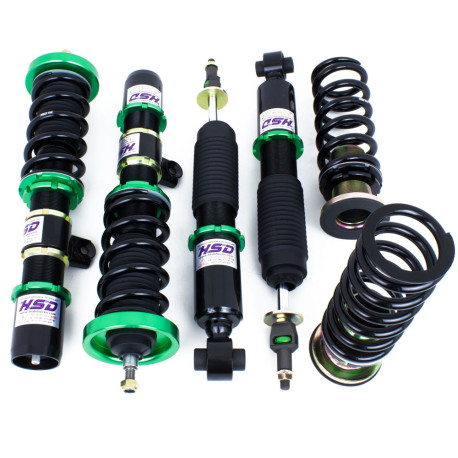 vzmetenje z nastavljivo višino - Coilovers HSD MonoPro height and stiffness adjustable coilovers for BMW F87 M2 | race-shop.si