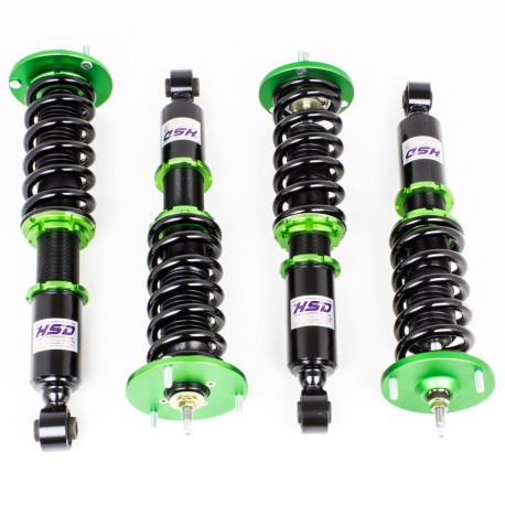 vzmetenje z nastavljivo višino - Coilovers HSD MonoPro height and stiffness adjustable coilovers for Lexus GS300 S140-JZS147 | race-shop.si