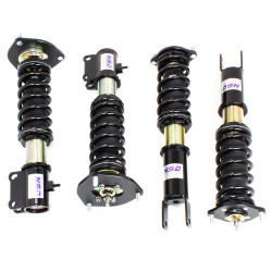 HSD Dualtech height and stiffness adjustable coilovers for Mitsubishi Lanver Evo 7 8 9 CT9A