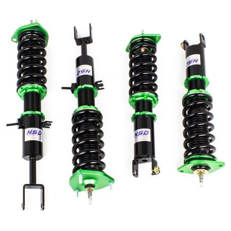 vzmetenje z nastavljivo višino - Coilovers HSD MonoPro height and stiffness adjustable coilovers for Nissan 370Z Z34 | race-shop.si