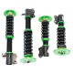 vzmetenje z nastavljivo višino - Coilovers HSD MonoPro height and stiffness adjustable coilovers for Subaru Impreza GDB inc WRX-STi 5x100 | race-shop.si
