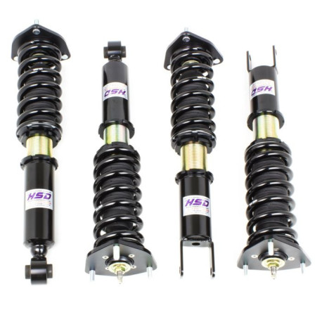 vzmetenje z nastavljivo višino - Coilovers HSD Dualtech height and stiffness adjustable coilovers for Toyota Supra Mk3 MA70 | race-shop.si