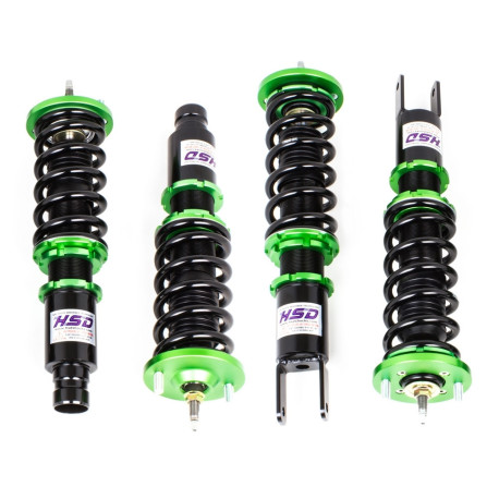 vzmetenje z nastavljivo višino - Coilovers HSD MonoPro height and stiffness adjustable coilovers for Honda Civic EK | race-shop.si