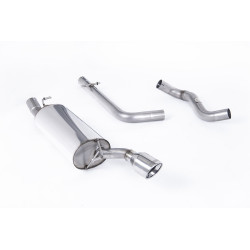 Cat-back Milltek exhaust Audi TT 150 / 1998-2006