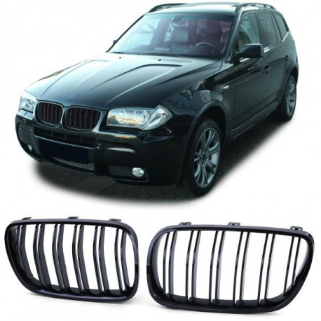 Outlet SPORT maska odbijača (dvojna) Performance gloss za BMW X3 E83 06-11 POŠKODOVANA | race-shop.si