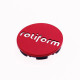 Rotiform aluminum wheels Rotiform KPS wheel centre cap, Red | race-shop.si