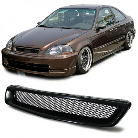 Outlet Maska hladilnika (rešetka) brez logotipa za Honda Civic 95-98 EJ EK EM1 POŠKODOVANA | race-shop.si