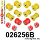 Poliuretanski silent bloki STRONGFLEX - 026256B: Front suspension bush kit | race-shop.si