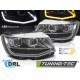Osvetlenie LED HEADLIGHTS TUBE LIGHT CHROME DRL SEQ fits VW T6 15-19 | race-shop.si