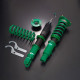 vzmetenje z nastavljivo višino - Coilovers Tein Flex Z Coilovers for Honda CRX Del Sol (93-97, Fork Type) | race-shop.si