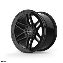 STROM DS-25 wheel 18x9 5x114.3/120 72.6 ET33, Gloss Black