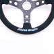 Volani 3-kraki volanski obroč Cusco Racing, 330mm, semiš, 90mm zamik, črna | race-shop.si