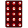 FIA rain light 90x56mm, 15 LED