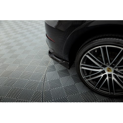 MAXTON DESIGN zadnji stranski difuzorji za Porsche Cayenne Sport Design Mk3, sijajno črna