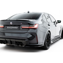 MAXTON DESIGN zadnji stranski difuzorji za BMW M3 Sedan / Touring G80 / G81, sijajno črna, V3