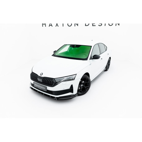 Body kit a vizuálne doplnky Front Splitter Skoda Octavia Sportline Liftback / Combi Mk4 Facelift | race-shop.si