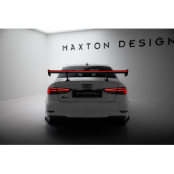 Carbon Spoiler With Internal Brackets Uprights + LED Audi A3 / A3 S-Line / S3 / RS3 Sedan 8V / 8V Facelift