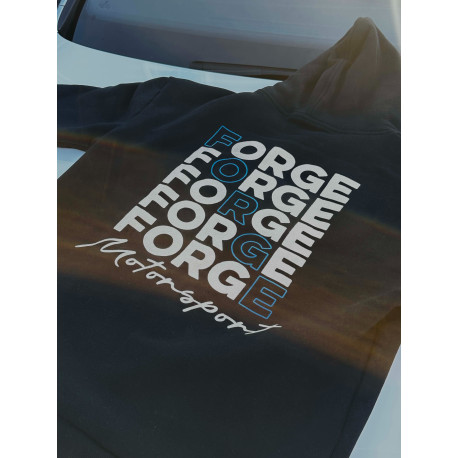 Majice s kapuco in jakne Forge Motorsport hoodie Crossword Word, black | race-shop.si