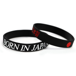Born In Japan wristband (Black)