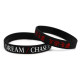 Rubber wrist band Dream Chaser wristband (Black) | race-shop.si