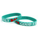 Rubber wrist band Good Vibes Only wristband (Mint) | race-shop.si