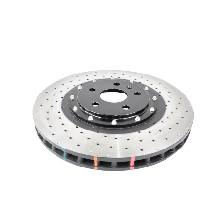 Zavorne ploščice DBA DBA 5000 series Crossed Drilled & Dimpled Black Hat DBA53940BLKXD (2 pcs) | race-shop.si