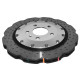 Zavorne ploščice DBA DBA 5000 series Crossed Drilled & Dimpled Silver Hat DBA52841WSLVXD (2 pcs) | race-shop.si