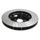 Zavorne ploščice DBA DBA 5000 series Crossed Drilled & Dimpled Black Hat DBA52166BLKXD (2 pcs) | race-shop.si