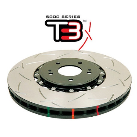 Zavorne ploščice DBA DBA 5000 series T3 Slotted Black Hat DBA52030BLKS (2 pcs) | race-shop.si