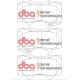 Zavorne ploščice DBA DBA Brake Kit 4000 Series T3 Slotted & Xtreme Performance Brake Pads DBA42714S-1482XP | race-shop.si