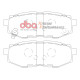Zavorne ploščice DBA DBA Brake Kit 4000 Series T3 Slotted & Xtreme Performance Brake Pads DBA42663S-10-1789XP | race-shop.si