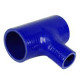 Silikonska cev T oblike Silicone hose RACES Basic T piece 63mm (2,5") with 25mm output | race-shop.si