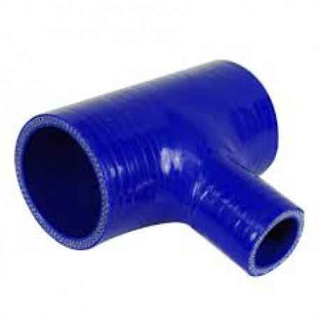 Silikonska cev T oblike Silicone hose RACES Basic T piece 70mm (2,75") with 25mm output | race-shop.si