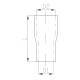 Redukcijska spojka - ravna Silikonska reducirka ravna RACES Basic - 63mm (2,5") do 76mm (3") | race-shop.si