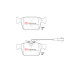 Zavorne ploščice DBA DBA Brake Pads Xtreme Performance, Rear Axle DB8864XP | race-shop.si