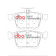 Zavorne ploščice DBA DBA Brake Pads Street Performance ECE R90 certified, Rear Axle DB2384SP | race-shop.si